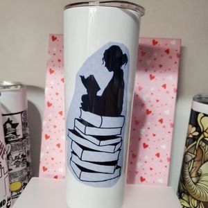 Beautiful 20oz Book Love Tumbler